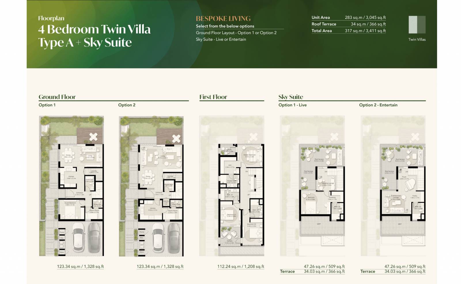 Plans Aura Villas
