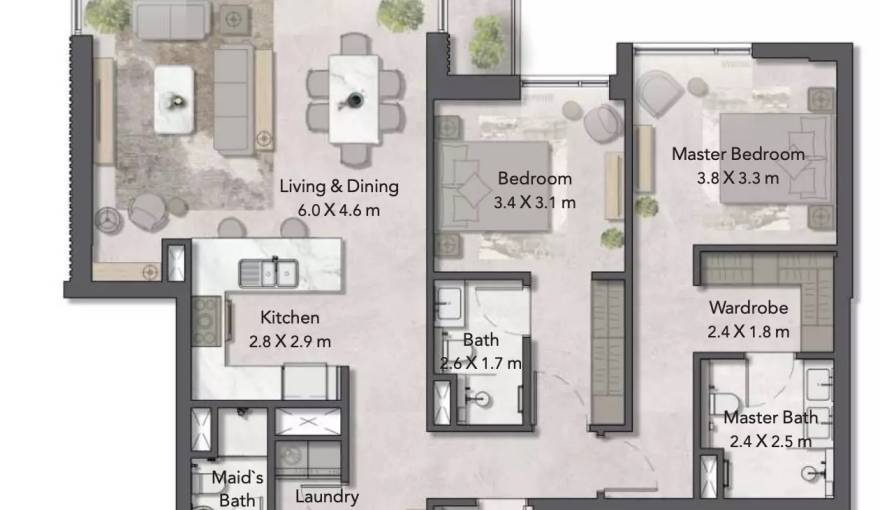 Plans Cilia At Ghaf Woods