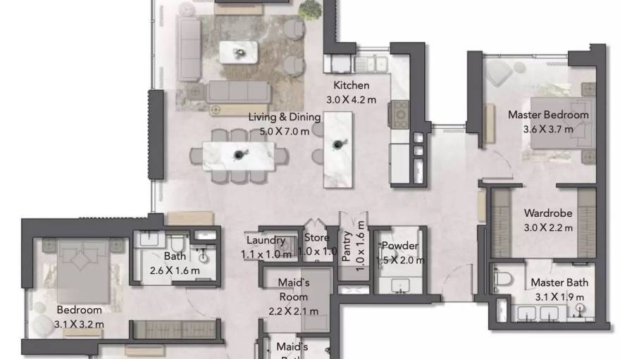 Plans Cilia At Ghaf Woods