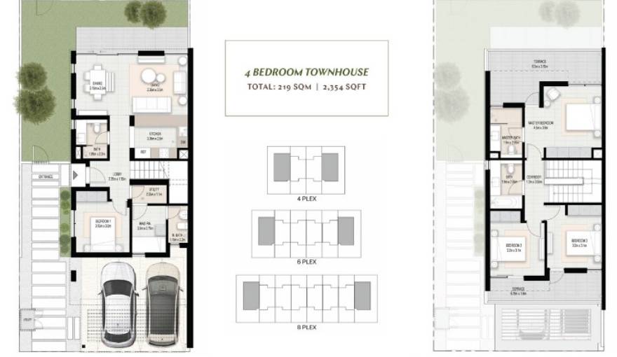 Plans Elan Townhouses Phase 3
