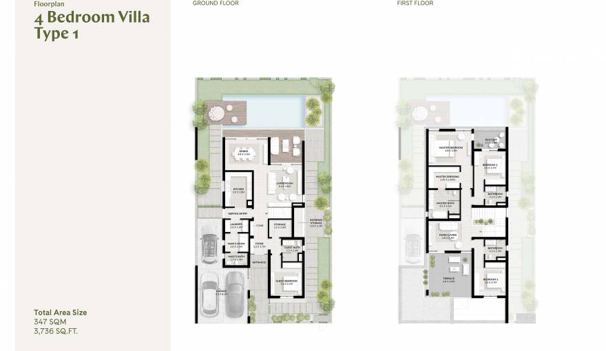 Plans Harmony Villas