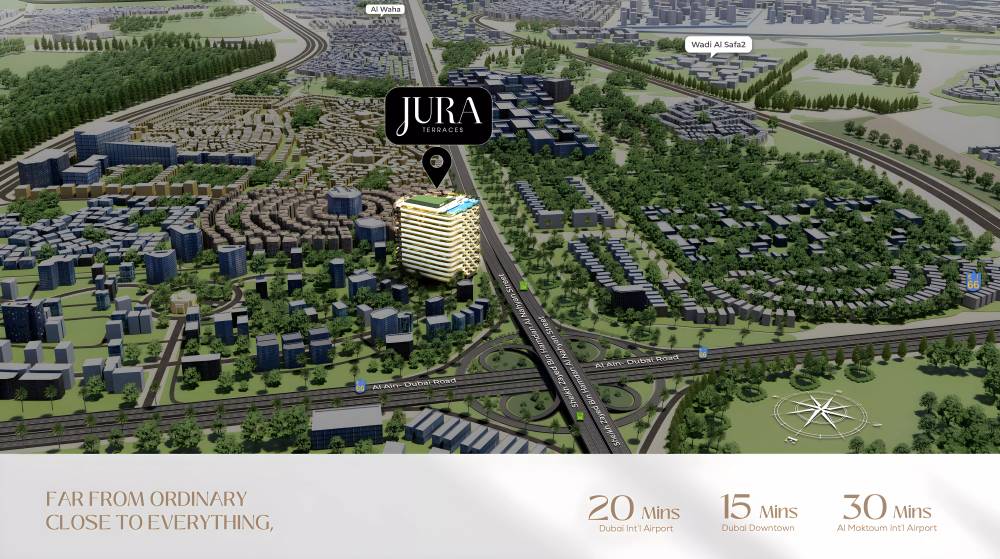 General plan – Jura Terraces#1