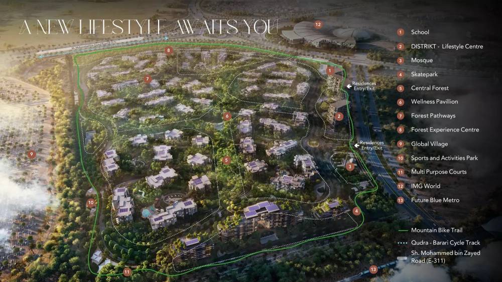 General plan – Lacina By Majid Al Futtaim#1