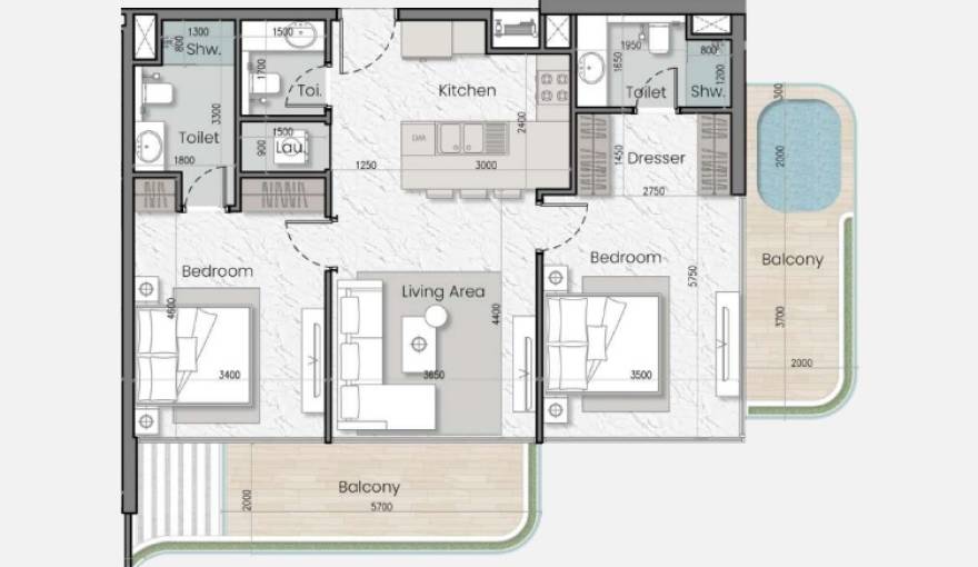 Plans I'Sola Bella