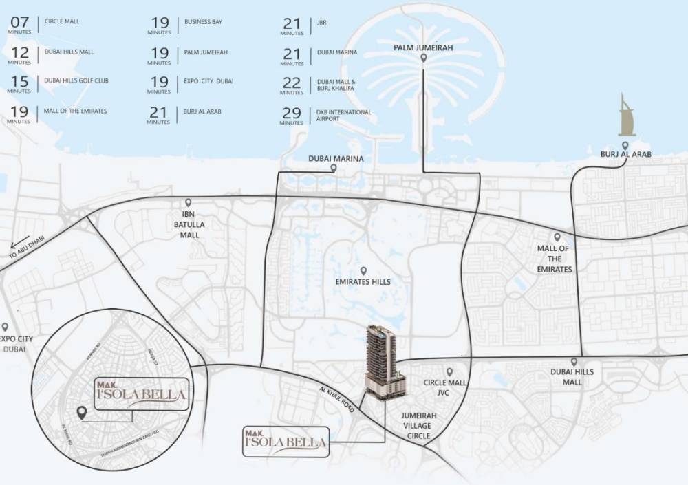General plan – I'Sola Bella#1