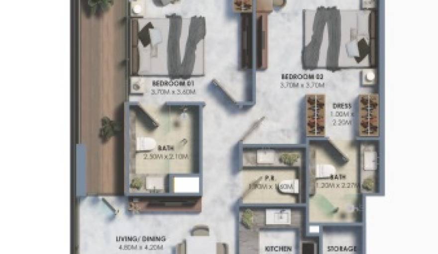 Plans Marquis Vista