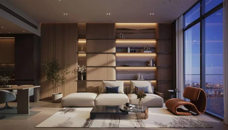 Interior design – Floarea Lakes#1