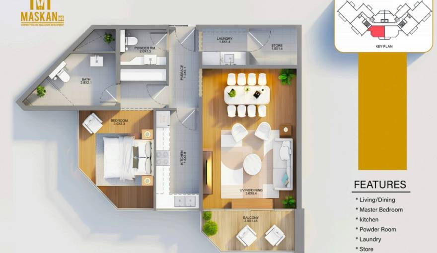 Plans Nourwatan Residential