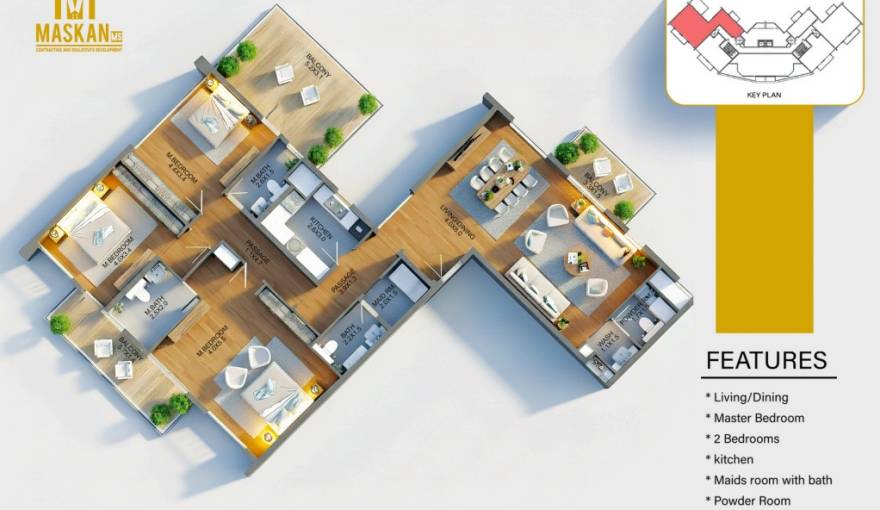 Plans Nourwatan Residential