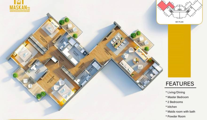 Plans Nourwatan Residential