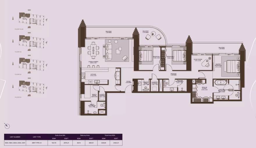 Plans Atelis