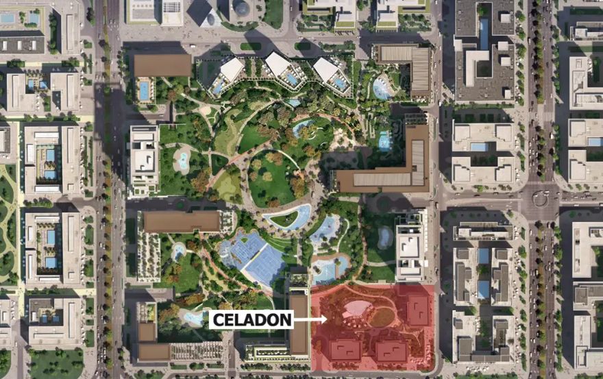 Site plan – Celadon