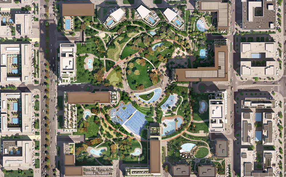 General plan – Central Park Apartments#1
