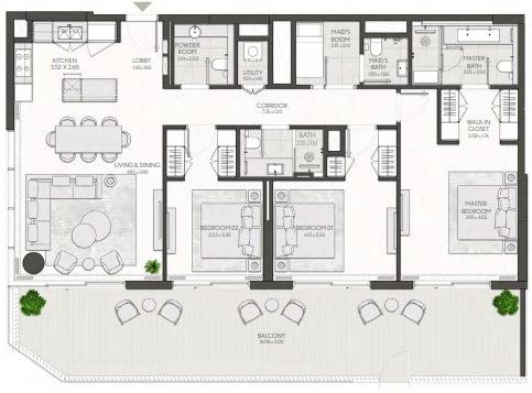 Plans City Walk Northline #14