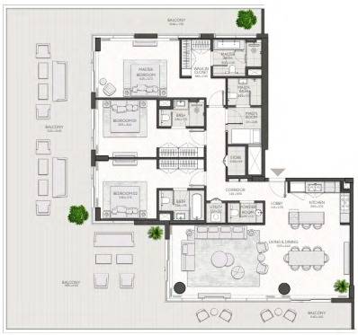 Plans City Walk Northline #18