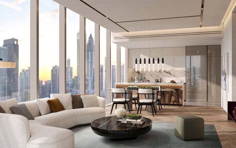 Interior design – Jumeirah Residences Emirates Towers