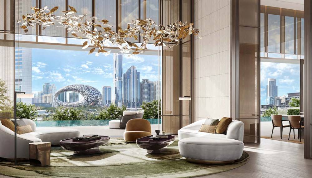 Interior design – Jumeirah Residences Emirates Towers#3
