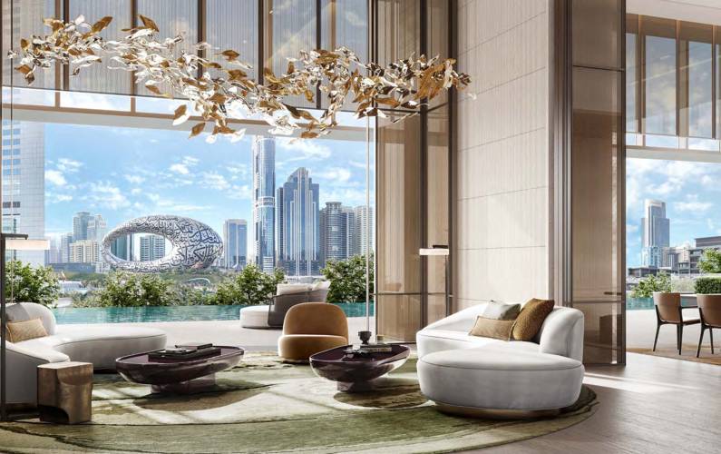 Interior design – Jumeirah Residences Emirates Towers