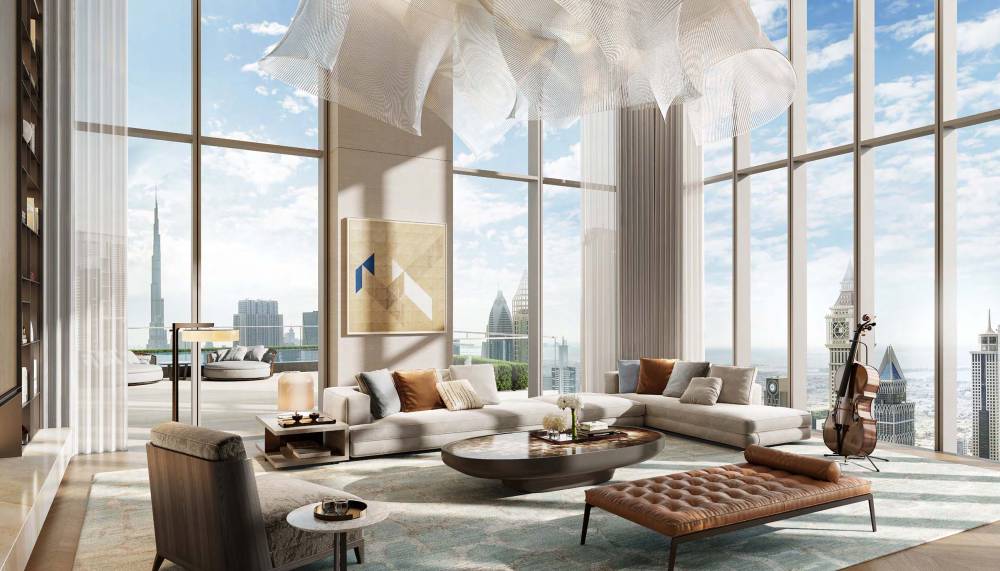 Interior design – Jumeirah Residences Emirates Towers#24