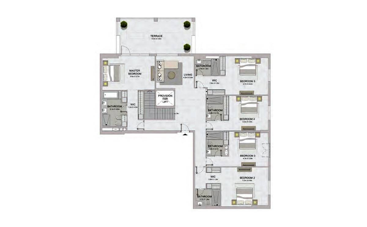 Plans La Voile Apartments