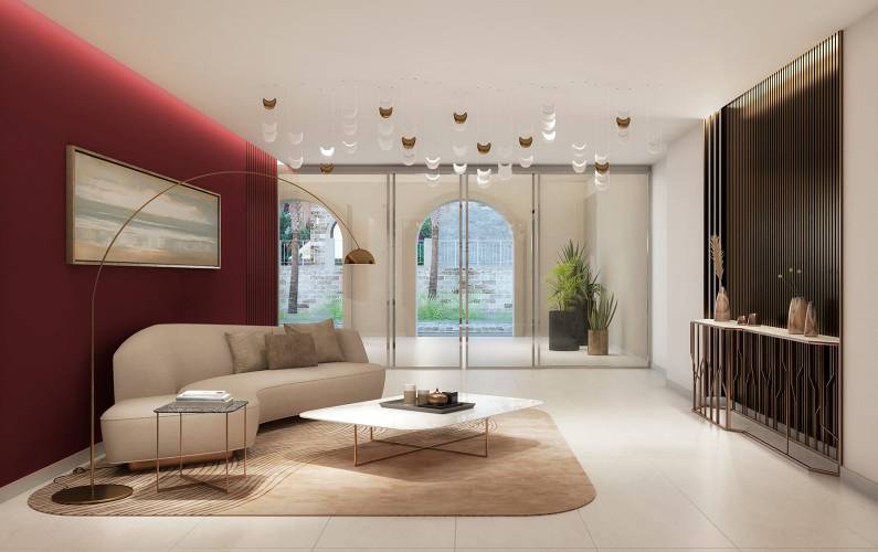 Interior design – Le Pont Apartments