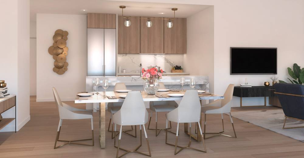 Interior design – Le Pont Apartments#2
