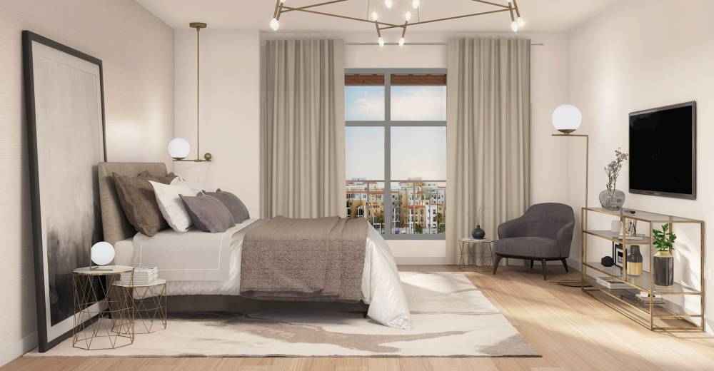 Interior design – Le Pont Apartments#5