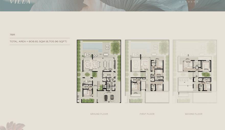 Plans Nad Al Sheba Gardens Phase 7