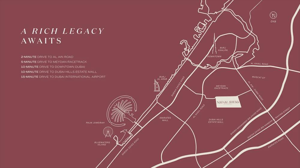 General plan – Nad Al Sheba Gardens Phase 7#2