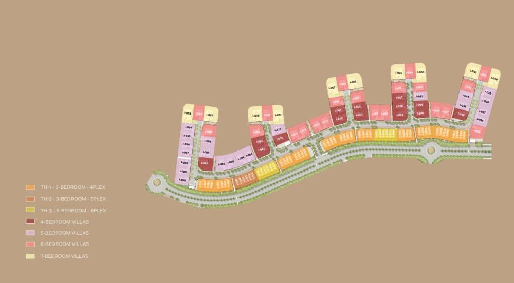 General plan – Nad Al Sheba Gardens Phase 8#1