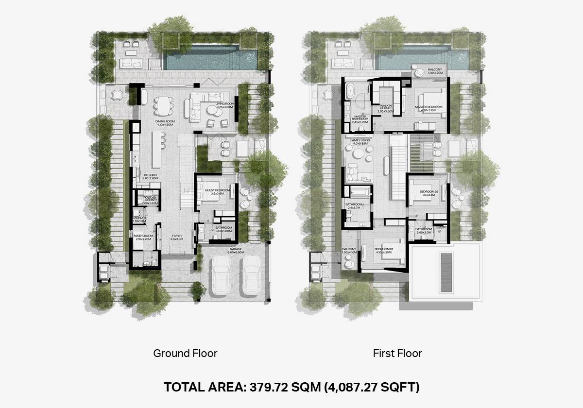 Plans The Acres Villas #2