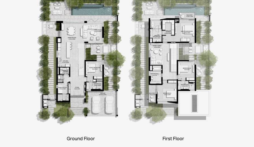 Plans The Acres Villas