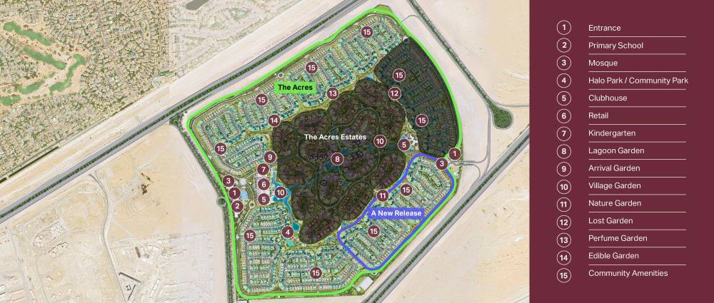 General plan – The Acres Villas#1