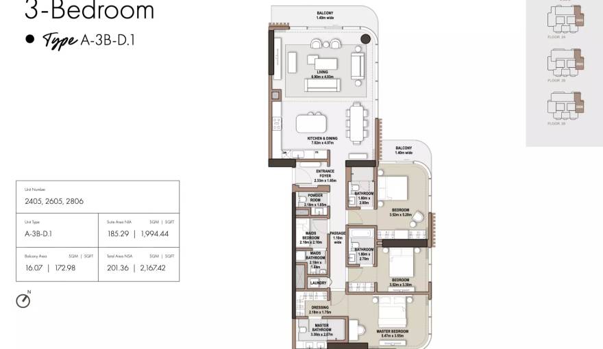 Plans The Edit at d3