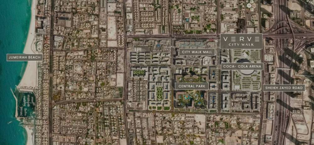 General plan – Verve City Walk#1