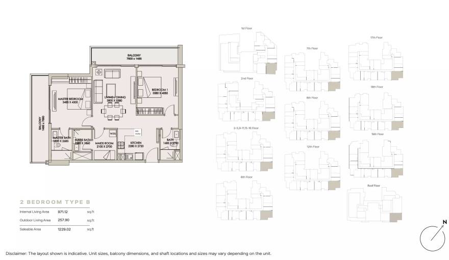 Plans Nirvana Residence