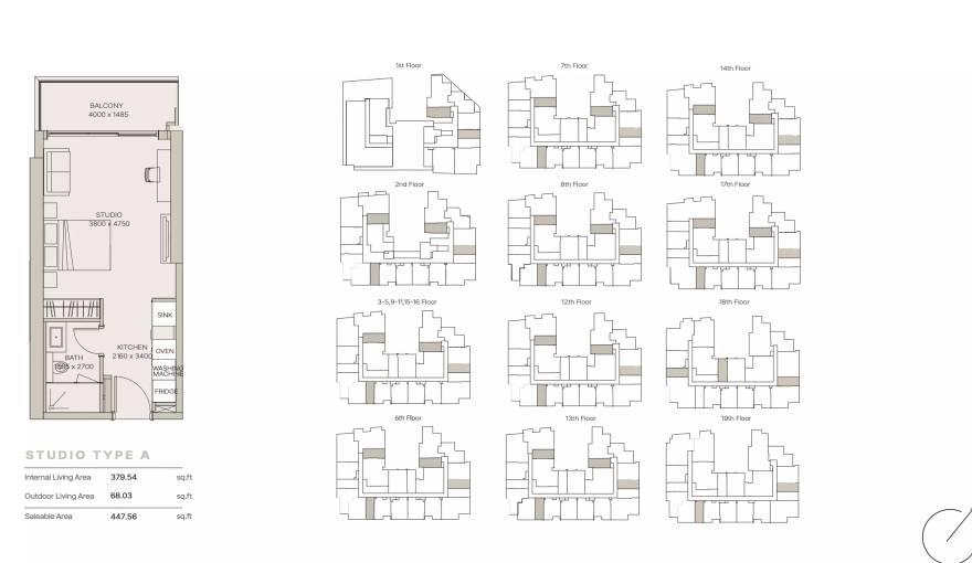 Plans Nirvana Residence