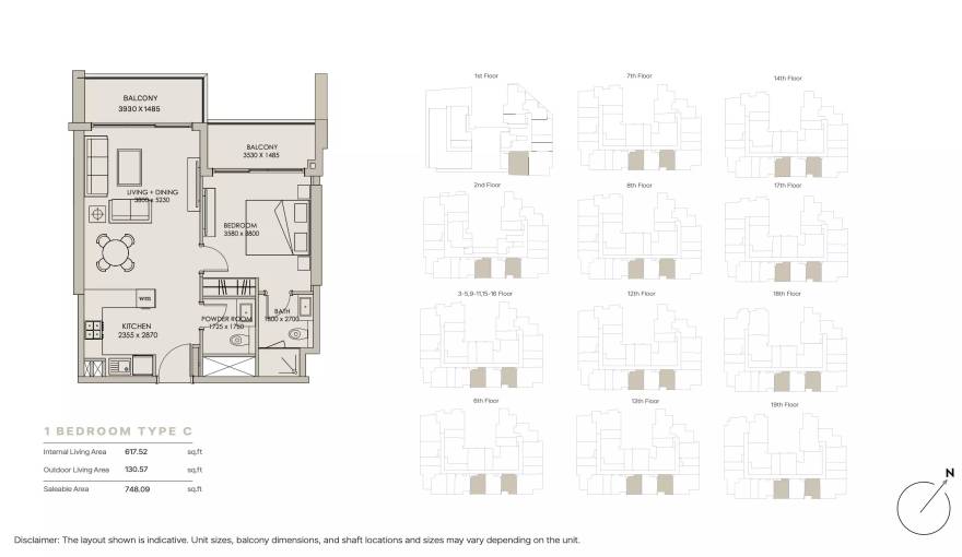 Plans Nirvana Residence