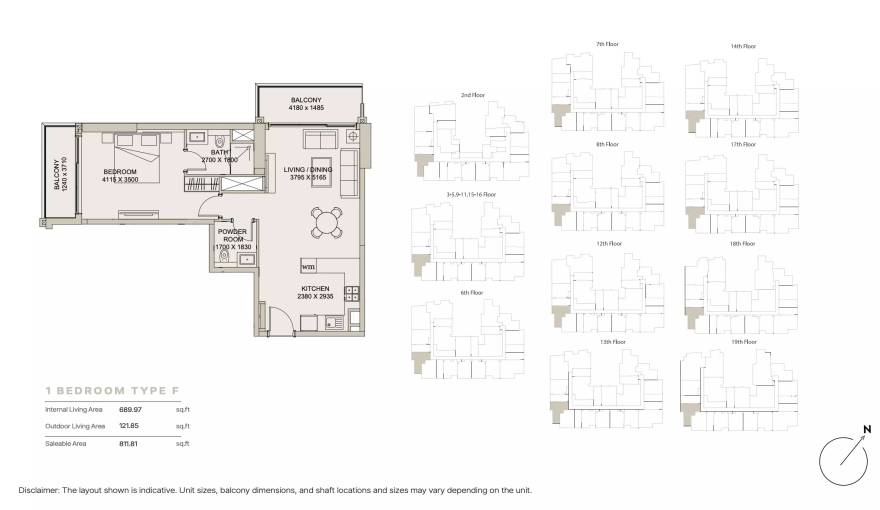 Plans Nirvana Residence