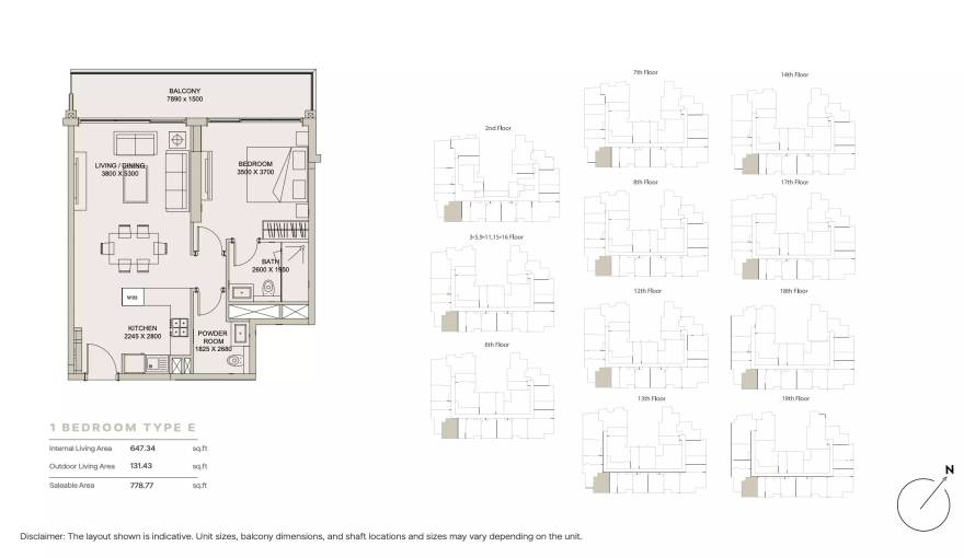 Plans Nirvana Residence