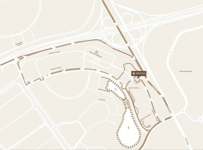 General plan – Nirvana Residence#1