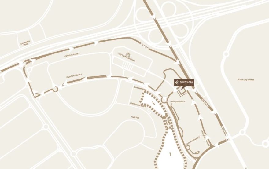 Site plan – Nirvana Residence