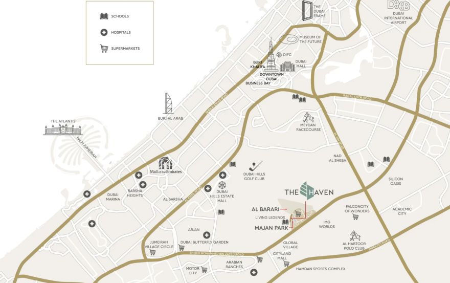 Site plan – The Haven