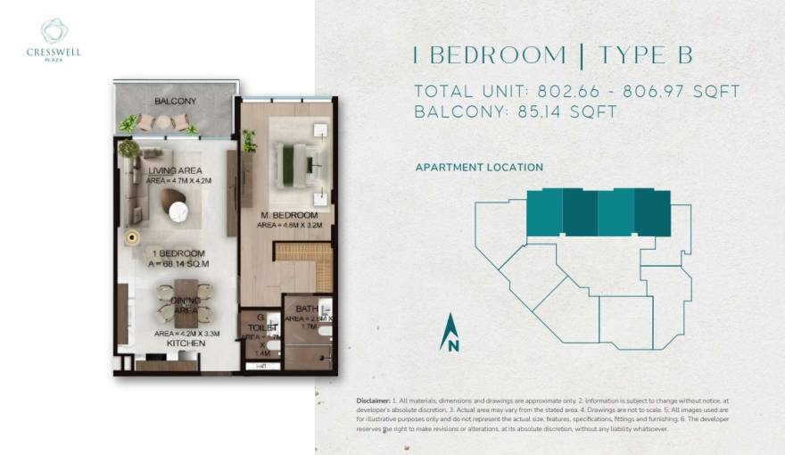 Plans Cresswell Plaza
