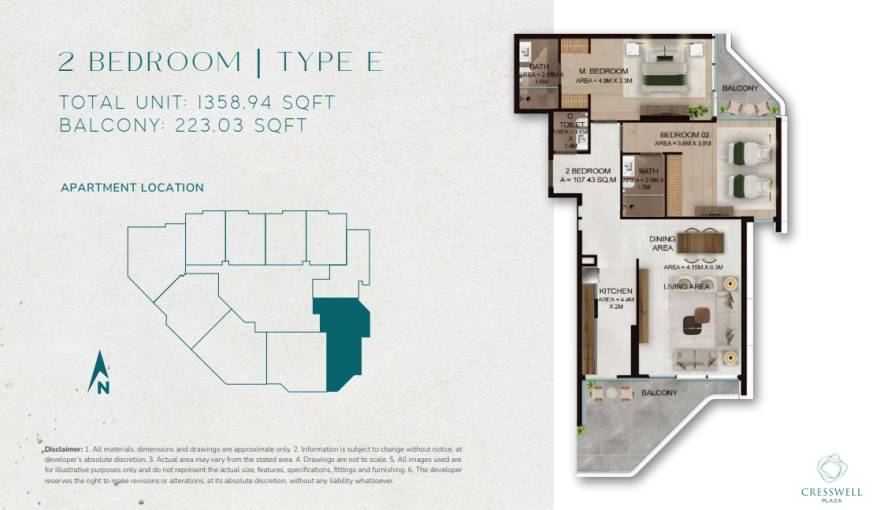 Plans Cresswell Plaza