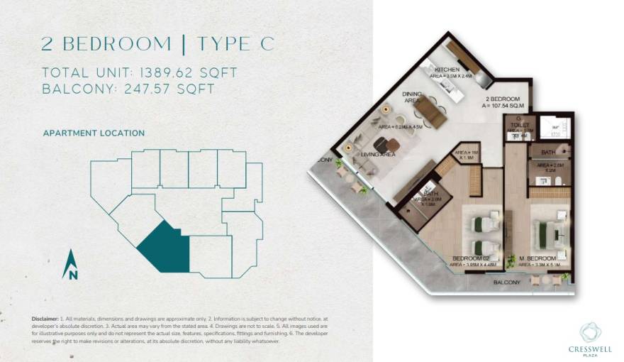 Plans Cresswell Plaza