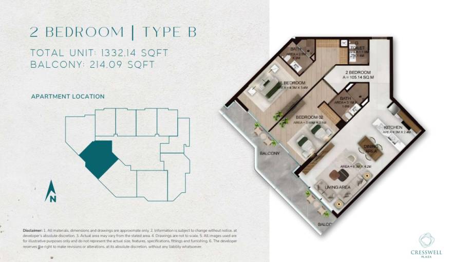 Plans Cresswell Plaza