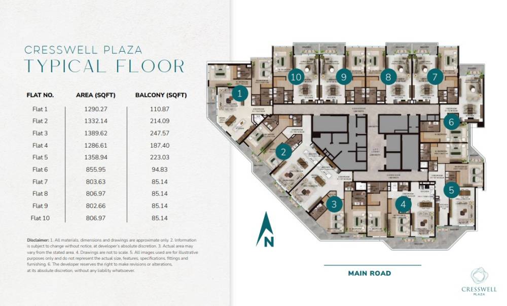 General plan – Cresswell Plaza#2