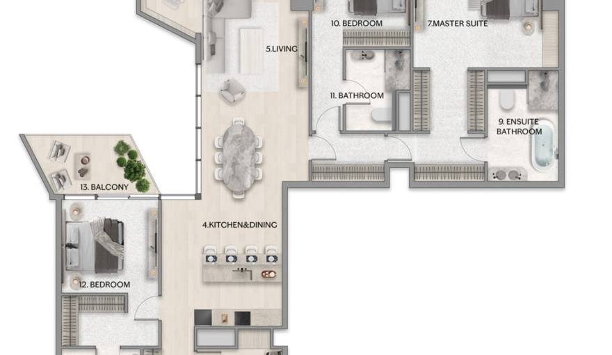 Plans Riviera Residences