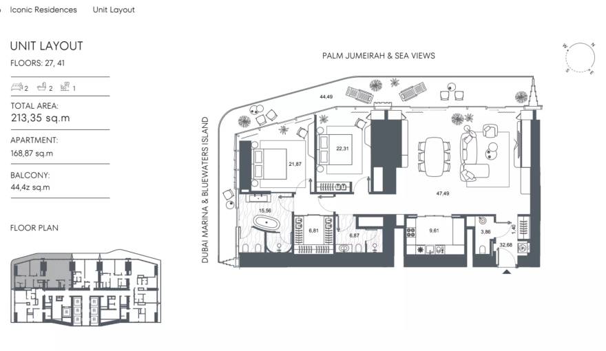 Plans Iconic Residences
